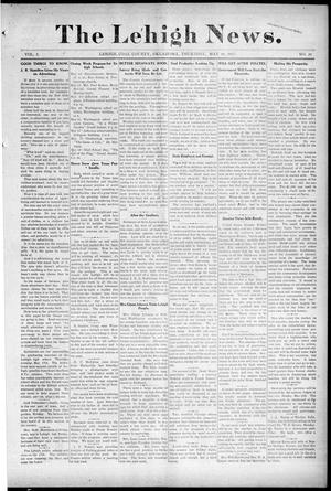 The Lehigh News. (Lehigh, Okla.), Vol. 5, No. 20, Ed. 1 Thursday, May 10, 1917