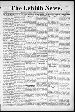 The Lehigh News. (Lehigh, Okla.), Vol. 5, No. 25, Ed. 1 Thursday, June 14, 1917