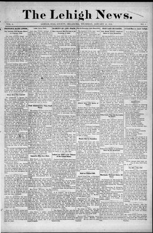 The Lehigh News. (Lehigh, Okla.), Vol. 6, No. 3, Ed. 1 Thursday, January 10, 1918