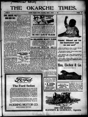 The Okarche Times. (Okarche, Okla.), Vol. 29, No. 46, Ed. 1 Friday, March 4, 1921