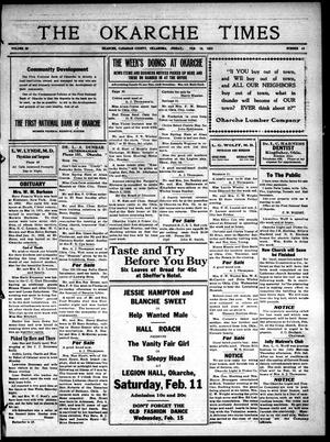 The Okarche Times. (Okarche, Okla.), Vol. 30, No. 43, Ed. 2 Friday, February 10, 1922