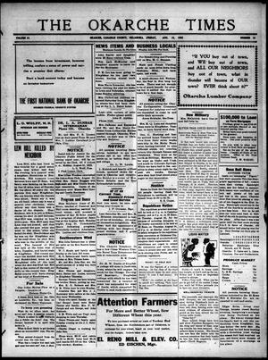 The Okarche Times. (Okarche, Okla.), Vol. 31, No. 18, Ed. 2 Friday, August 18, 1922
