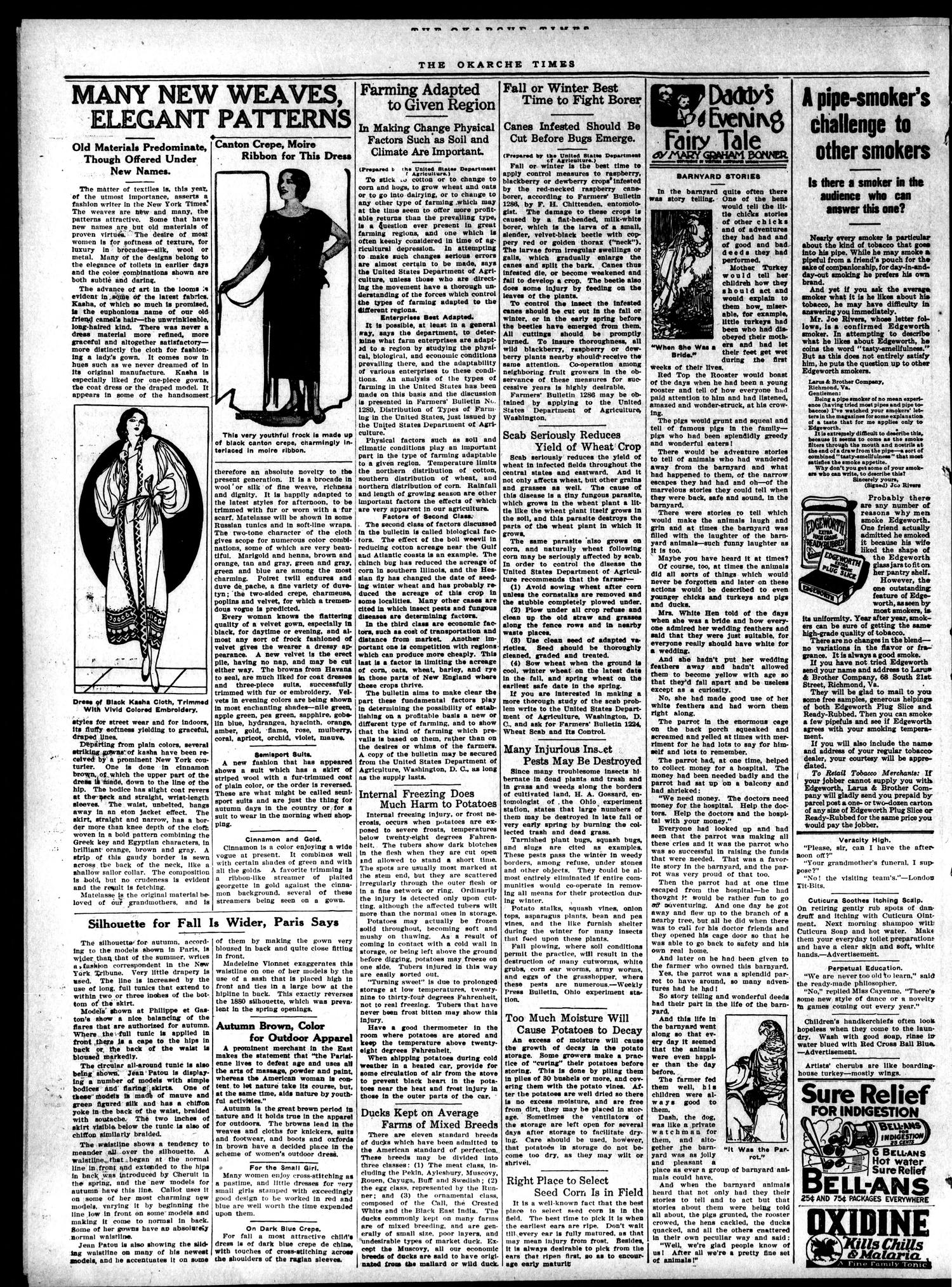 The Okarche Times. (Okarche, Okla.), Vol. 32, No. 30, Ed. 2 Friday, November 9, 1923
                                                
                                                    [Sequence #]: 2 of 4
                                                