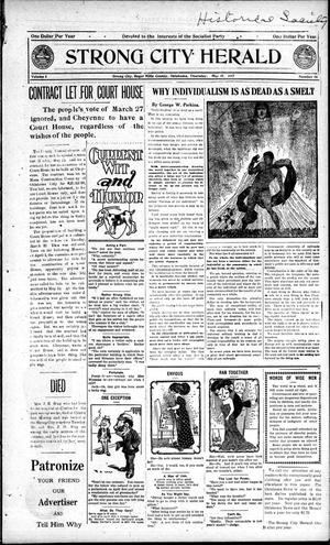 Strong City Herald (Strong City, Okla.), Vol. 5, No. 46, Ed. 1 Thursday, May 17, 1917