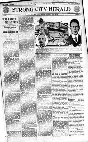 Strong City Herald (Strong City, Okla.), Vol. 5, No. 50, Ed. 1 Thursday, June 21, 1917