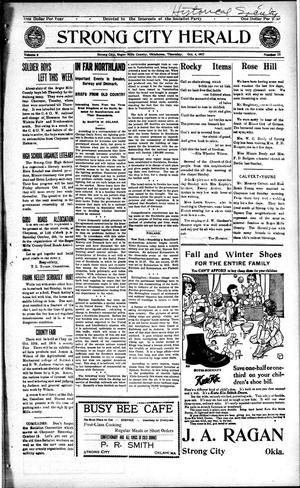 Strong City Herald (Strong City, Okla.), Vol. 6, No. 13, Ed. 1 Thursday, October 4, 1917