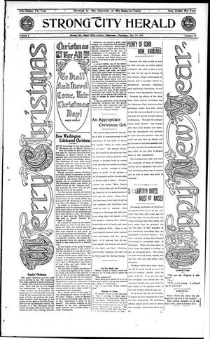 Strong City Herald (Strong City, Okla.), Vol. 6, No. 24, Ed. 1 Thursday, December 20, 1917