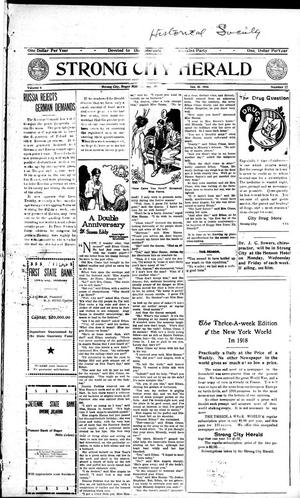 Strong City Herald (Strong City, Okla.), Vol. 6, No. 27, Ed. 1 Thursday, January 10, 1918