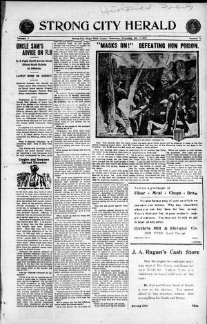 Strong City Herald (Strong City, Okla.), Vol. 7, No. 16, Ed. 1 Thursday, October 17, 1918