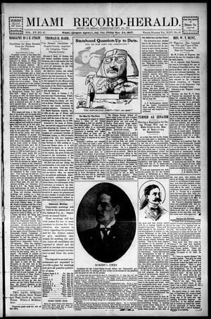 Miami Record-Herald. (Miami, Indian Terr.), Vol. 15, No. 27, Ed. 1 Friday, May 24, 1907