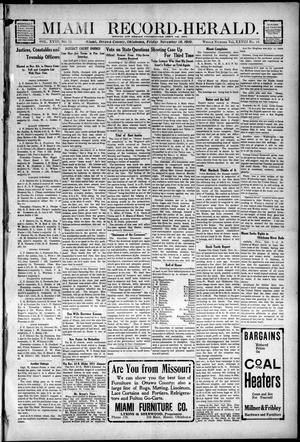 Miami Record-Herald. (Miami, Okla.), Vol. 18, No. 52, Ed. 1 Friday, November 18, 1910