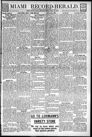 Miami Record-Herald. (Miami, Okla.), Vol. 19, No. 44, Ed. 1 Friday, September 22, 1911