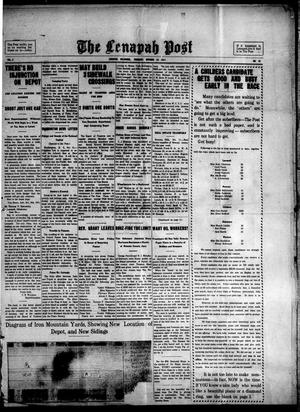 The Lenapah Post (Lenapah, Okla.), Vol. 2, No. 42, Ed. 1 Thursday, October 12, 1911