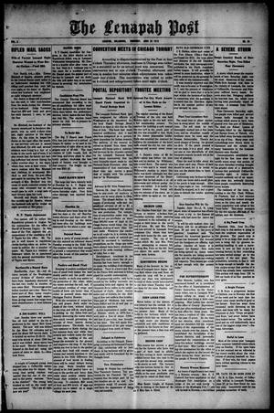 The Lenapah Post (Lenapah, Okla.), Vol. 3, No. 25, Ed. 1 Thursday, June 20, 1912