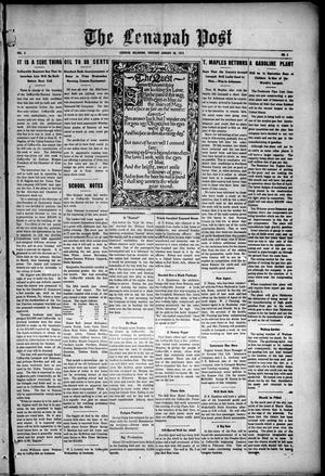 The Lenapah Post (Lenapah, Okla.), Vol. 4, No. 5, Ed. 1 Thursday, January 30, 1913