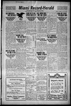 Primary view of object titled 'Miami Record-Herald (Miami, Okla.), Vol. 24, No. 32, Ed. 1 Friday, June 23, 1916'.