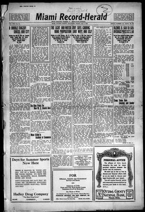 Miami Record-Herald (Miami, Okla.), Vol. 24, No. 34, Ed. 1 Friday, July 7, 1916