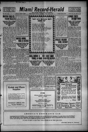 Miami Record-Herald (Miami, Okla.), Vol. 25, No. 22, Ed. 1 Friday, April 13, 1917