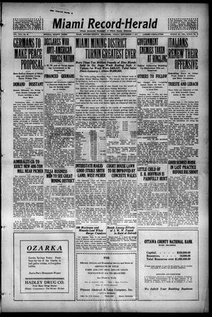 Miami Record-Herald (Miami, Okla.), Vol. 25, No. 40, Ed. 1 Friday, September 7, 1917