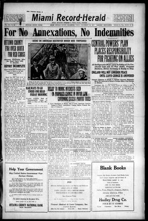 Miami Record-Herald (Miami, Okla.), Vol. 25, No. 29, Ed. 1 Friday, December 28, 1917