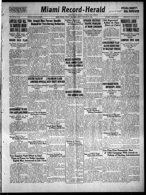 Miami Record-Herald (Miami, Okla.), Vol. 28, No. 47, Ed. 1 Friday, January 27, 1922