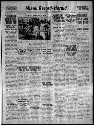 Miami Record-Herald (Miami, Okla.), Vol. 29, No. 24, Ed. 1 Friday, August 18, 1922