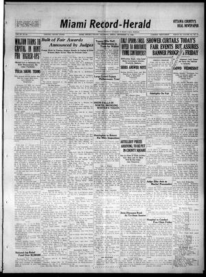 Miami Record-Herald (Miami, Okla.), Vol. 30, No. 29, Ed. 1 Friday, September 14, 1923