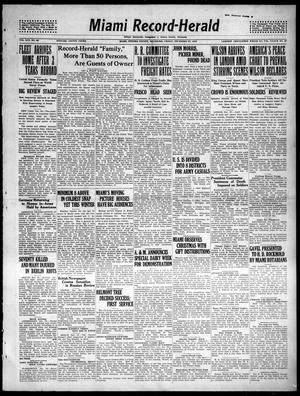 Miami Record-Herald (Miami, Okla.), Vol. 25, No. 43, Ed. 1 Friday, December 27, 1918