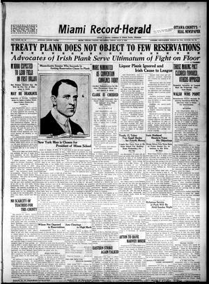 Miami Record-Herald (Miami, Okla.), Vol. 27, No. 18, Ed. 1 Friday, July 2, 1920