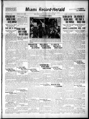 Miami Record-Herald (Miami, Okla.), Vol. 27, No. 22, Ed. 1 Friday, July 30, 1920