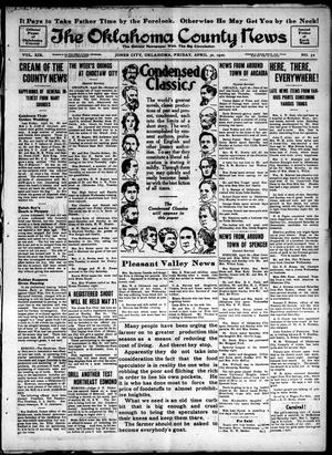 The Oklahoma County News (Jones City, Okla.), Vol. 19, No. 52, Ed. 1 Friday, April 30, 1920