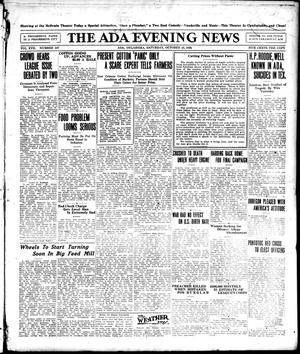 The Ada Evening News (Ada, Okla.), Vol. 17, No. 187, Ed. 1 Saturday, October 23, 1920