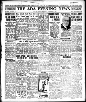 The Ada Evening News (Ada, Okla.), Vol. 17, No. 217, Ed. 1 Wednesday, December 1, 1920