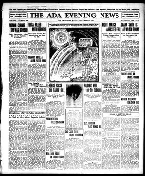 The Ada Evening News (Ada, Okla.), Vol. 17, No. 238, Ed. 1 Monday, December 27, 1920