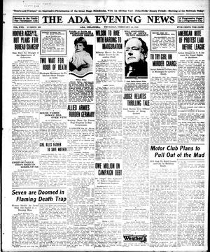 The Ada Evening News (Ada, Okla.), Vol. 17, No. 288, Ed. 1 Thursday, February 24, 1921