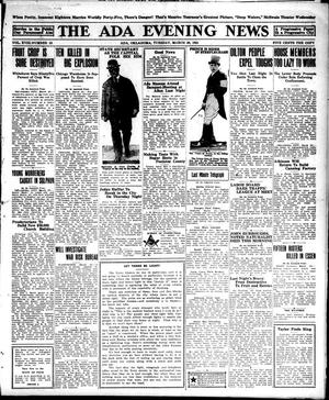 The Ada Evening News (Ada, Okla.), Vol. 18, No. 13, Ed. 1 Tuesday, March 29, 1921
