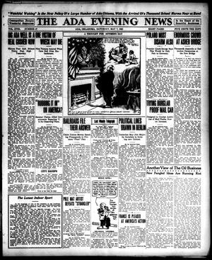 The Ada Evening News (Ada, Okla.), Vol. 18, No. 47, Ed. 1 Saturday, May 7, 1921