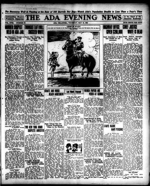 The Ada Evening News (Ada, Okla.), Vol. 18, No. 57, Ed. 1 Thursday, May 19, 1921