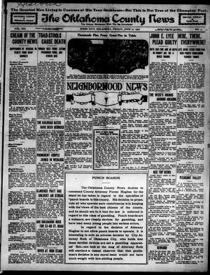 The Oklahoma County News (Jones City, Okla.), Vol. 21, No. 4, Ed. 1 Friday, June 17, 1921