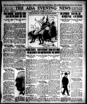 The Ada Evening News (Ada, Okla.), Vol. 18, No. 94, Ed. 1 Wednesday, July 6, 1921