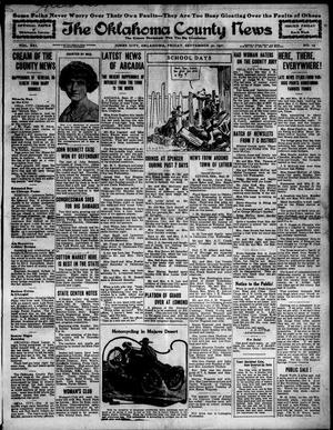 The Oklahoma County News (Jones City, Okla.), Vol. 21, No. 19, Ed. 1 Friday, September 30, 1921