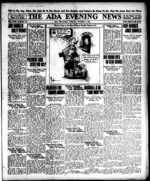 The Ada Evening News (Ada, Okla.), Vol. 18, No. 170, Ed. 1 Tuesday, October 4, 1921
