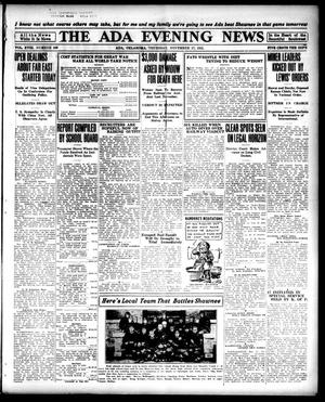 The Ada Evening News (Ada, Okla.), Vol. 18, No. 208, Ed. 1 Thursday, November 17, 1921