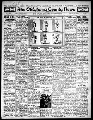 The Oklahoma County News (Jones City, Okla.), Vol. 21, No. 28, Ed. 1 Friday, December 2, 1921