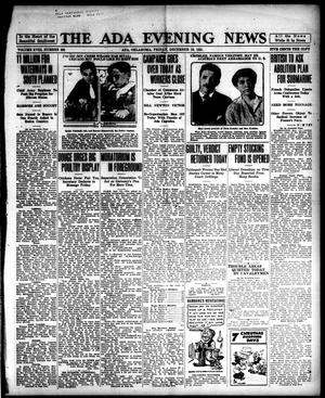 The Ada Evening News (Ada, Okla.), Vol. 18, No. 231, Ed. 1 Friday, December 16, 1921