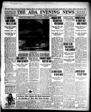 The Ada Evening News (Ada, Okla.), Vol. 18, No. 241, Ed. 1 Friday, December 30, 1921