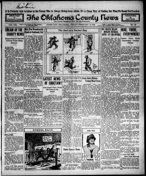 The Oklahoma County News (Jones City, Okla.), Vol. 21, No. 38, Ed. 1 Friday, February 17, 1922