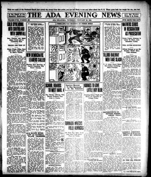 The Ada Evening News (Ada, Okla.), Vol. 18, No. 286, Ed. 1 Thursday, February 23, 1922