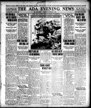 The Ada Evening News (Ada, Okla.), Vol. 18, No. 291, Ed. 1 Wednesday, March 1, 1922