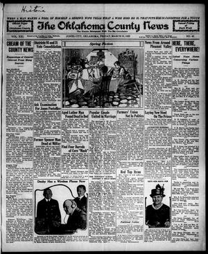 The Oklahoma County News (Jones City, Okla.), Vol. 21, No. 41, Ed. 1 Friday, March 10, 1922